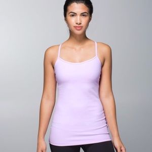 Lululemon Power Y Tank - Size 6 - Lilac